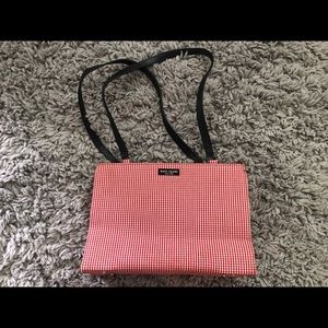 Vintage Gingham Print Kate Spade Handbag